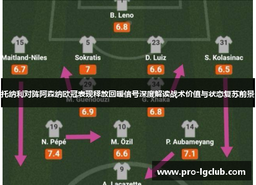 托纳利对阵阿森纳欧冠表现释放回暖信号深度解读战术价值与状态复苏前景